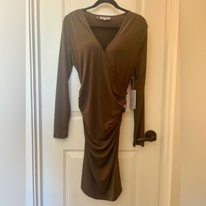 Jennifer Lopez Chocolate Brown Booty Dress